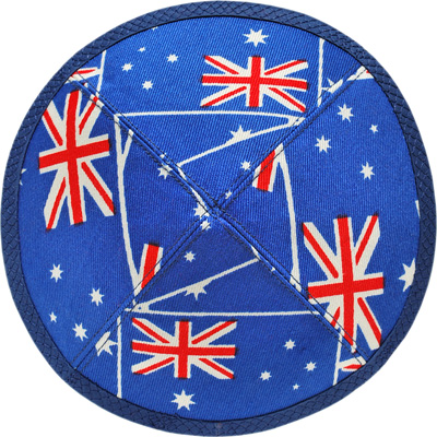 Australia flag kippah