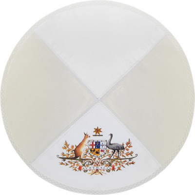 Australia Coat of Arms kippah