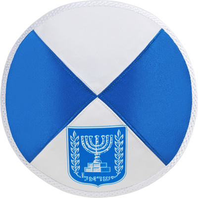 Israel Emblem Kippah