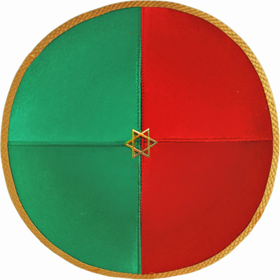 Portugal flag kippah
